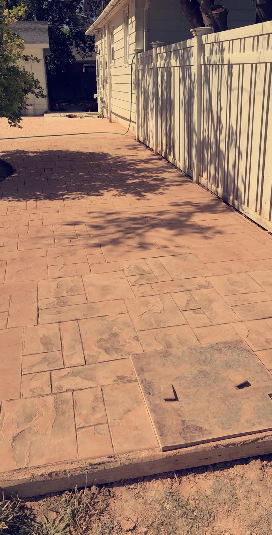 Stamped Concrete Patio